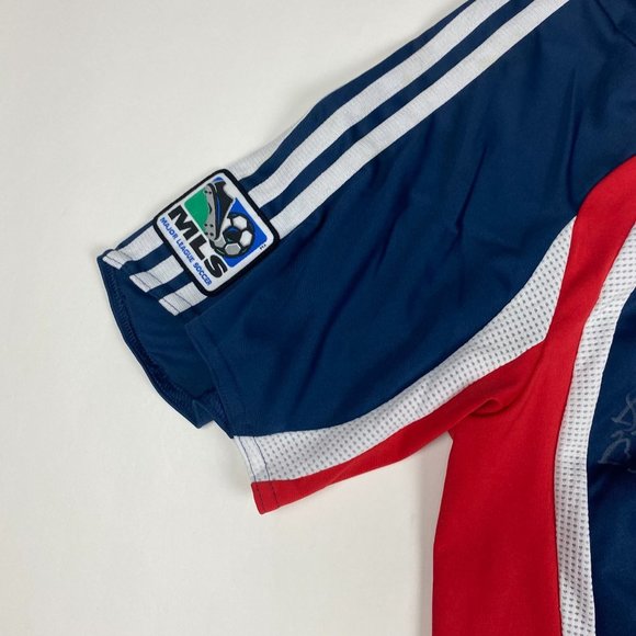 2006 New England Revolution Autographed Adidas Jersey Mens Large MLS Soccer - Picture 5 of 11